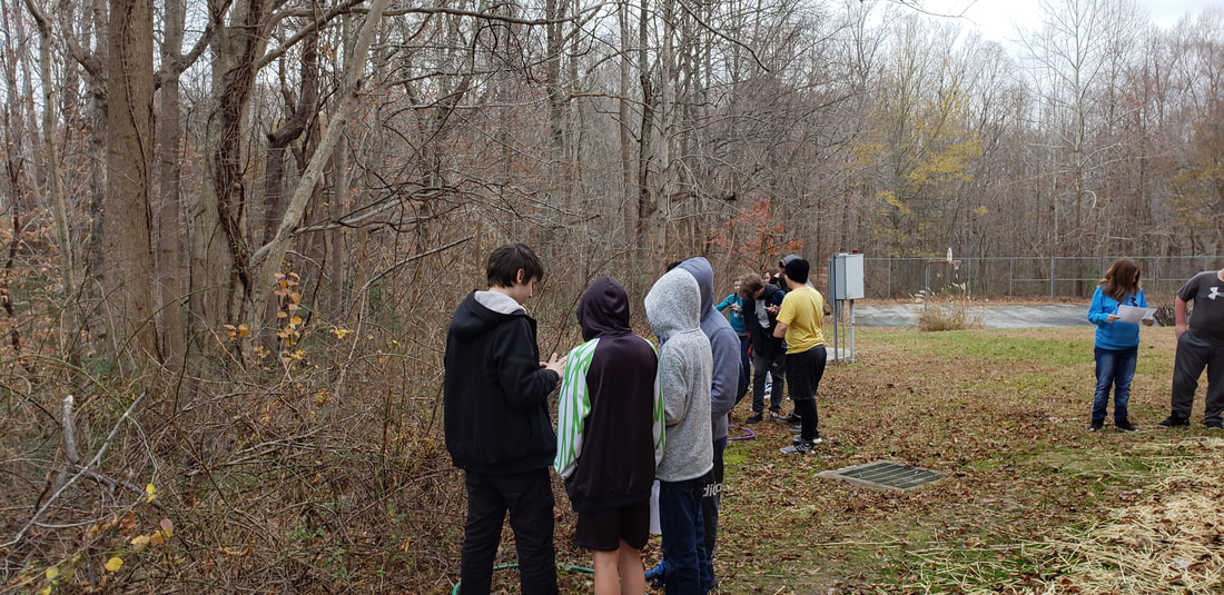 Picture of students outside.